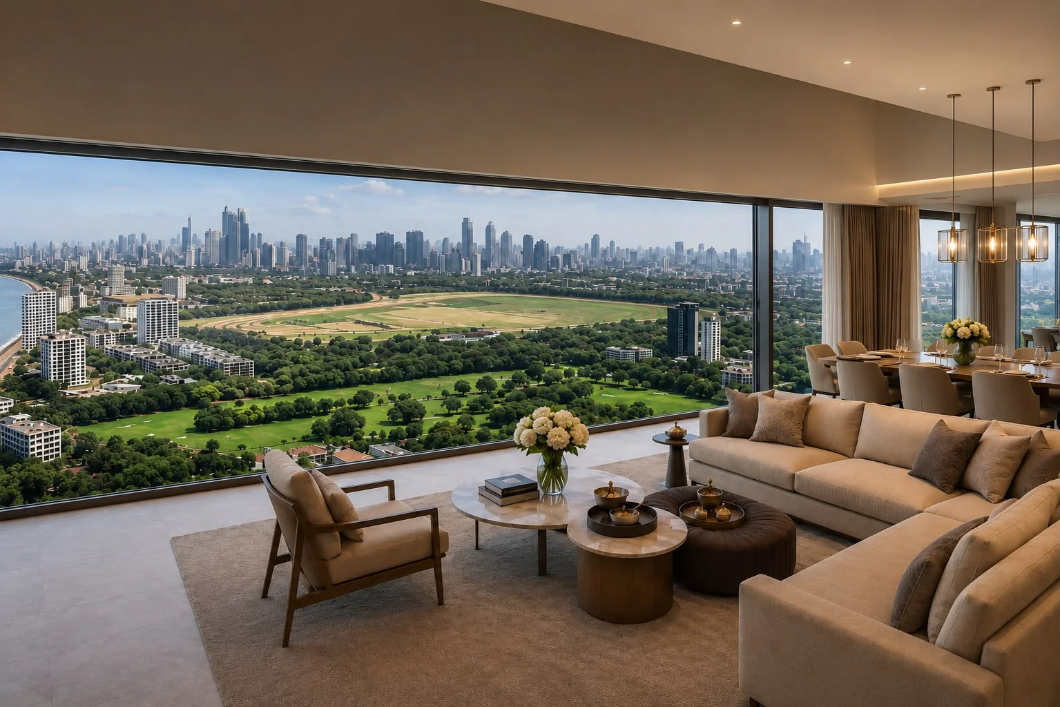 K Raheja Sobo Residences Tardeo — luxury residential towers rendering